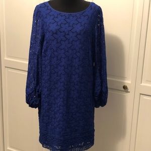 Blue Dress - Laundry by Shelli Segal